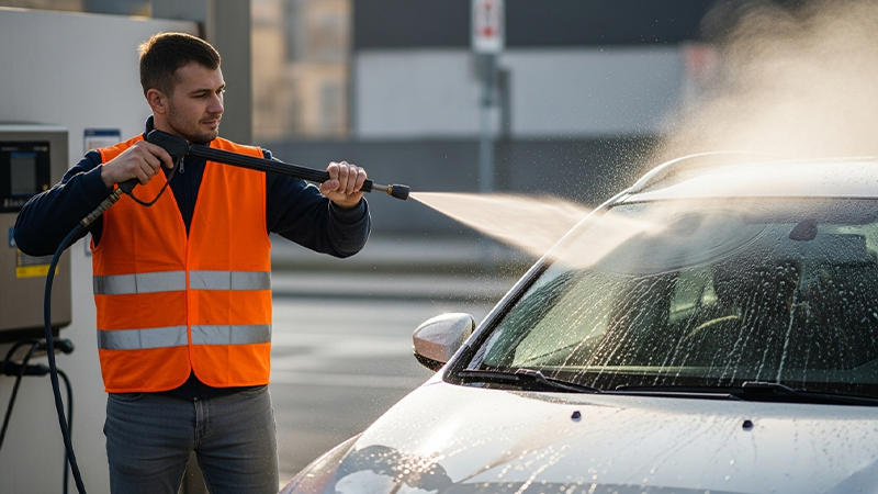 Schnellwäsche (Express-Service)