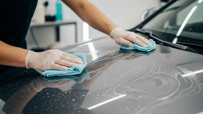 WACHS & POLIEREN (HAND AUFGETRAGEN)